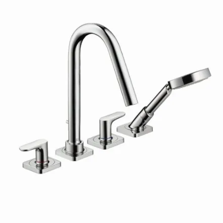 Змішувач для ванни двовентильний Hansgrohe Axor Citterio M на 4 отвори (34454000)